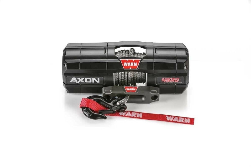 WARN Winches Warn AXON 45RC 4500 12V Winch Synthetic Wire Rope Offroad ATV UTV SXS 4 Compact