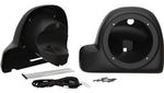 Wild Boar Audio Wild Boar Audio Speaker Mount 6-1/2" Lower Fairing ABS Black Touring Bagger 14+