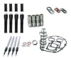 Zipper's Performance Camshafts Zippers Red Shift 548 Cam M8 Kit Package Black Pushrods Harley Touring Softail