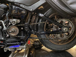 Zipper's Performance Chains, Sprockets & Parts Zippers Gold Black Chain Conversion Kit Rear Front Sprocket Harley M8 Softail